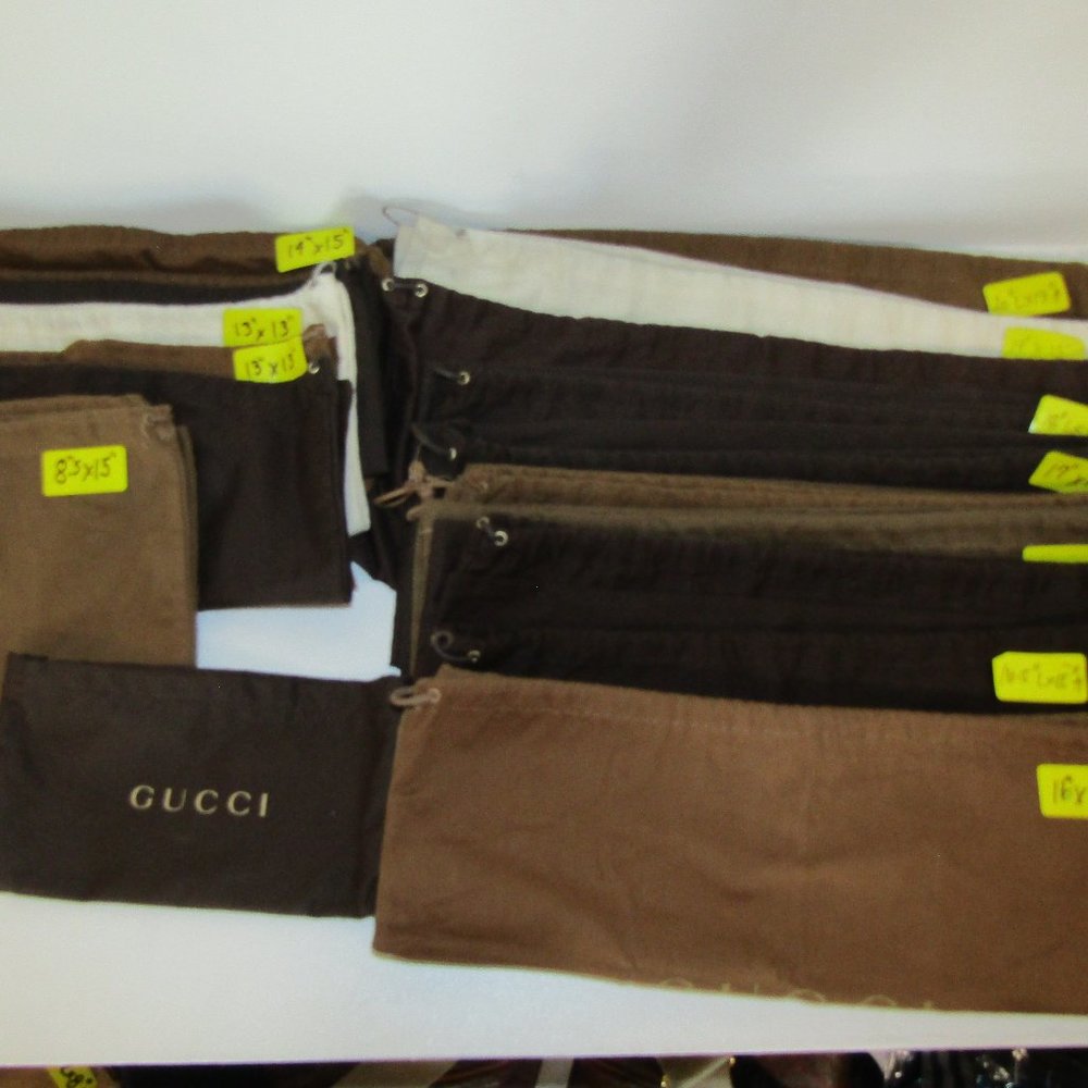 #2  GUCCI DRAWSTRING DUST BAG